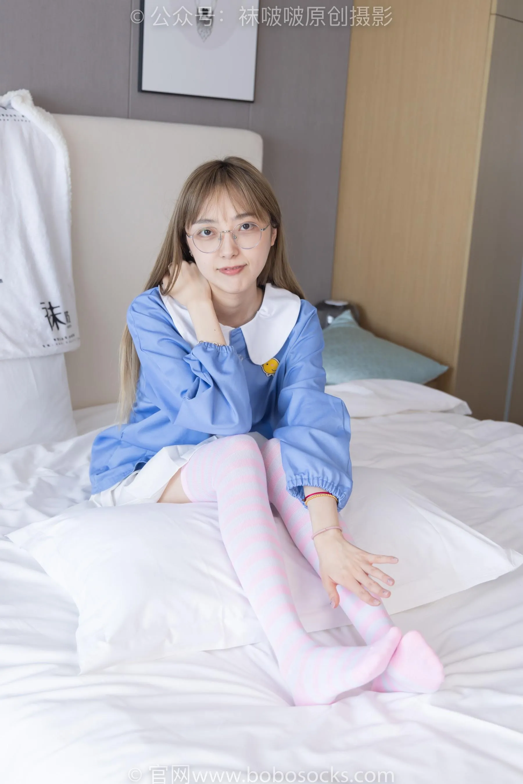 [BoBoSocks袜啵啵]NO.229 稚予-板鞋、皮鞋、两双大腿袜[23] [41P]插图9